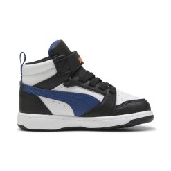 PUMA INFANT BOY REBOUND V6 MID 396542 31 ΜΑΥΡΟ/ΛΕΥΚΟ