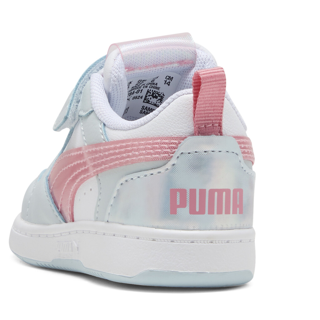 PUMA INFANT GIRL REBOUND LoSpace Belle Inf V6 402784 01 ΛΕΥΚΟ/ΡΟΖ - Image 3
