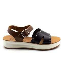 Alternative view of PRETTY SOFT SANDAL JUNIOR GIRL 1541 ΜΑΥΡΟ