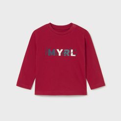 MAYORAL Μπλούζα μακρυμάνικη basic μωρό 15-00108-030 Κόκκινο