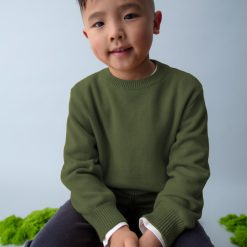 Alternative view of MAYORAL Ζέρσεϋ βασικό αγόρι 15-00311-090 Πράσινο