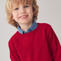 Alternative view of MAYORAL Ζέρσεϋ βασικό αγόρι 15-00323-015 Kόκκινο