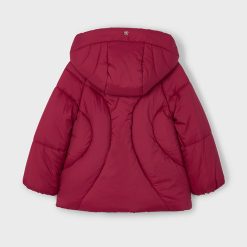 Alternative view of MAYORAL Μπουφάν βασικό κορίτσι 15-00415-033 Κερασί