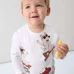 Alternative view of MAYORAL Μπλούζα μωρό 15-02061-060 Κρεμ