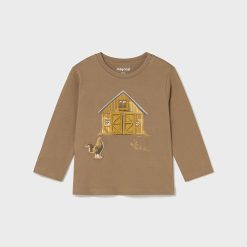 MAYORAL Μπλούζα μωρό 15-02067-031 Καραμέλα