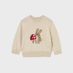 MAYORAL Ζέρσεϋ μωρό 15-02354-021 Mπεζ σκούρο