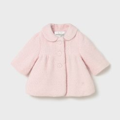 MAYORAL Παλτό Νεογέννητο 15-02401-082 Ροζ μπεμπέ