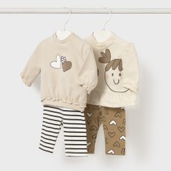 MAYORAL Σετ κολάν Νεογέννητο 15-02710-020 Μπεζ