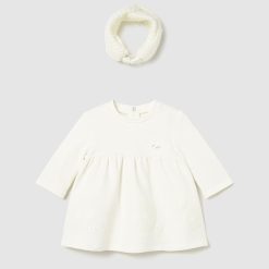 MAYORAL Φόρεμα Νεογέννητο 15-02803-062 Εκρού