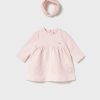 MAYORAL Φόρεμα Νεογέννητο 15-02803-063 Ροζ μπεμπέ