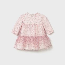 Alternative view of MAYORAL Φόρεμα Νεογέννητο 15-02817-041 Ροδοπέταλο