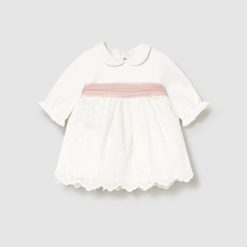 MAYORAL Φόρεμα Νεογέννητο 15-02818-001 Εκρού