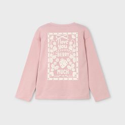 Alternative view of MAYORAL Μπλούζα κορίτσι 15-04005-056 Ροζ