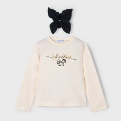 MAYORAL Μπλούζα κορίτσι 15-04008-059 Μακιάτο-Μαύρο