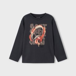 MAYORAL Μπλούζα αγόρι 15-04080-093 Σκιά