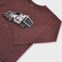 Alternative view of MAYORAL Μπλούζα αγόρι 15-04085-022 Δαμάσκηνο