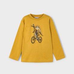 MAYORAL Μπλούζα αγόρι 15-04087-030 Μουσταρδί