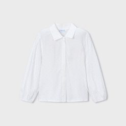 MAYORAL Μπλούζα κορίτσι 15-04133-028 Κρεμ