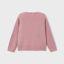 Alternative view of MAYORAL Ζέρσεϋ κορίτσι 15-04302-052 Ροζ απαλό