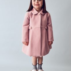 Alternative view of MAYORAL Παλτό κορίτσι 15-04440-040 Ροζ απαλό