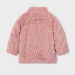 Alternative view of MAYORAL Παλτό κορίτσι 15-04441-056 Ροζ απαλό