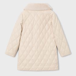 Alternative view of MAYORAL Μπουφάν κορίτσι 15-04445-066 Άμμος