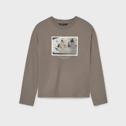 MAYORAL Μπλούζα αγόρι 15-07006-032 Πέτρα