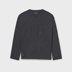 MAYORAL Μπλούζα αγόρι 15-07009-036 Μαύρο