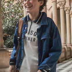 Alternative view of MAYORAL Πουκάμισο αγόρι 15-07105-068 Τζιν