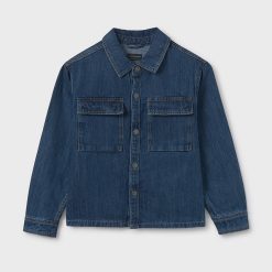 MAYORAL Πουκάμισο αγόρι 15-07105-068 Τζιν