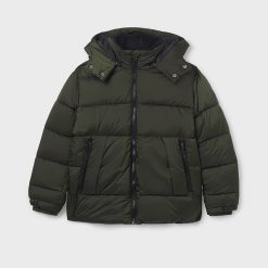 MAYORAL Μπουφάν αγόρι 15-07416-034 Σκούρο λαδί