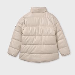 Alternative view of MAYORAL Μπουφάν κορίτσι 15-07438-035 Άμμος
