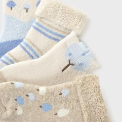 Alternative view of MAYORAL Καλτσάκια Νεογέννητο 15-09917-064 Άσπρο-σιελ