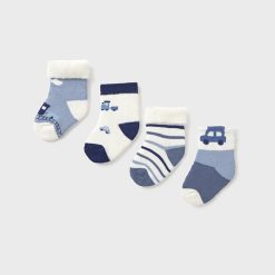 MAYORAL Καλτσάκια Νεογέννητο 15-09917-066 Γαλάζιο μωβ