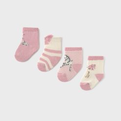 MAYORAL Καλτσάκια Νεογέννητο 15-09921-064 Ορχιδέα