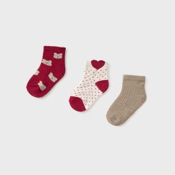 MAYORAL Καλτσάκια μωρό 15-10012-055 Κόκκινο