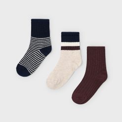 MAYORAL Καλτσάκια αγόρι 15-10052-091 Δαμάσκηνο