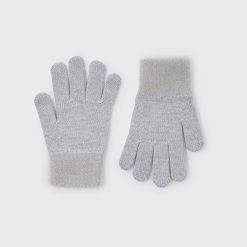 MAYORAL Γάντια κορίτσι 15-10063-079 Ασημί σκούρο