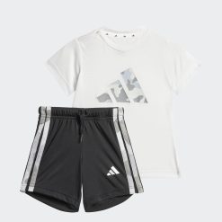 ADIDAS INFANT ΣΕΤ  ΒΕΡΜΟΥΔΑ MΠΛOYZA JM3797  ΜΑΥΡΟ/ΛΕΥΚΟ