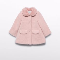 Abel & Lula Παλτό μακό bebe κορίτσι 15-05819-089 Ροζ