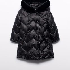 Abel & Lula Mπουφάν μακρύ ενίσχυση κορίτσι 15-05847-010 Mαύρο