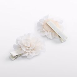 Alternative view of ABEL & LULA Σετ 2 τσιμπιδάκια λουλούδια γάζα baby κορίτσι 15-05967-029 Εκρού