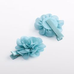 Alternative view of ABEL & LULA Σετ 2 τσιμπιδάκια λουλούδια γάζα baby κορίτσι 15-05967-030 Γαλάζιο