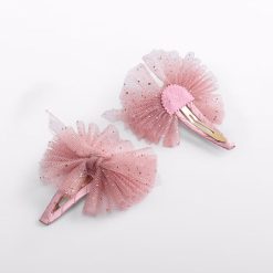 Alternative view of ABEL & LULA Σετ 2 τσιμπιδάκια τούλι κορίτσι 15-05968-061 Ροζ