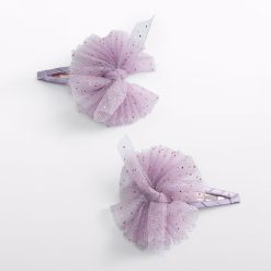 ABEL & LULA Σετ 2 τσιμπιδάκια τούλι κορίτσι 15-05968-062 Βιολετί