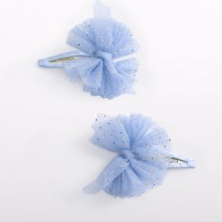 ABEL & LULA Σετ 2 τσιμπιδάκια τούλι κορίτσι 15-05968-063 Γαλάζιο