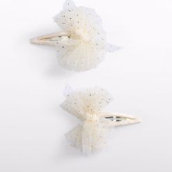 ABEL & LULA Σετ 2 τσιμπιδάκια τούλι κορίτσι 15-05968-065 Σαμπανιζέ