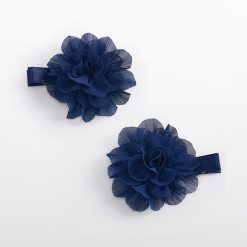 ABEL & LULA Σετ 2 τσιμπιδάκια λουλούδια τούλι κορίτσι 15-05969-069 Ναυτικό μπλε