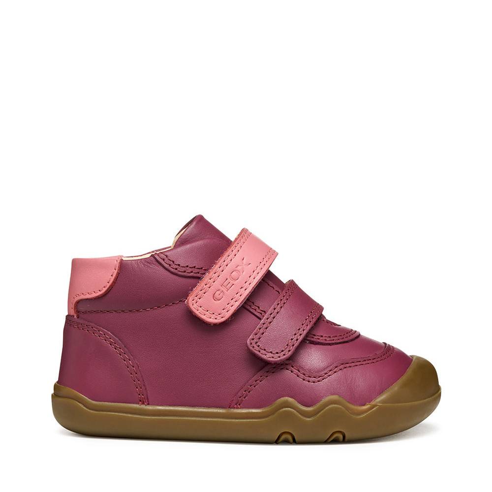 Παιδικά μποτάκια Geox BABY GIRL B.Steppieup B5663C 00085 C8H8F ΜΩΒ