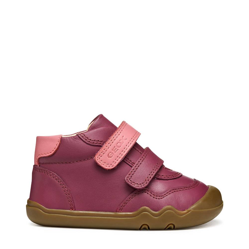 Παιδικά μποτάκια Geox BABY GIRL B.Steppieup B5663C 00085 C8H8F ΜΩΒ - Image 3